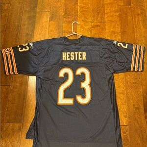 NFL Navy and Orange Men's Jersey